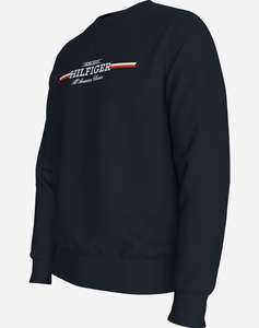 TOMMY HILFIGER HILFIGER STRIPE SWEATSHIRT