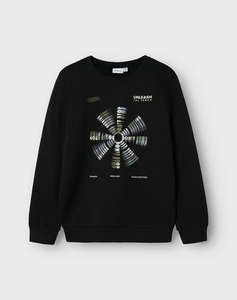 NAME IT NKMNONEN LS NREG SWEAT BRU