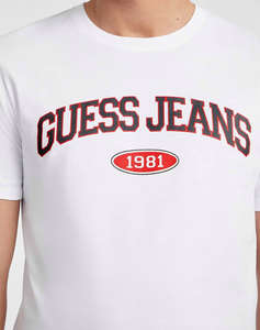 GUESS JEANS GJ SS CN SLIM GUESS J 1981 TEE МЪЖКА БЛУЗА