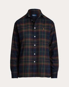 RALPH LAUREN LS RMSY ST-LONG SLEEVE-BUTTON FRONT SHIRT