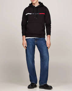 TOMMY HILFIGER HILFIGER CHEST INSERT HOODY