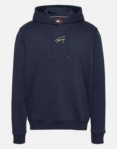 TOMMY JEANS TJM REG GOLD SIGNT HOODIE EXT