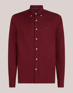 TOMMY HILFIGER FLEX BRUSHED SOLID RF SHIRT