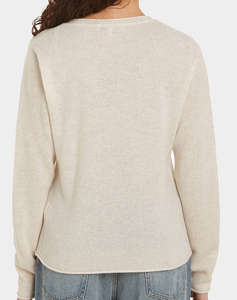 TOMMY HILFIGER SOFT WOOL V-NK SWEATER