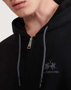 LA MARTINA JACKET SWEATSHIRTS ΜΜ MAN FULL ZIP HOODED FLEECE