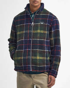 BARBOUR TARTAN FLEECE ZIP THROUGH ЯКЕ