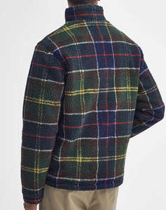 BARBOUR TARTAN FLEECE ZIP THROUGH ЯКЕ