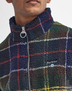 BARBOUR TARTAN FLEECE ZIP THROUGH ЯКЕ