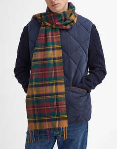 BARBOUR NEW CHECK TARTAN SCARF ШАЛ