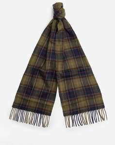 BARBOUR TARTAN SCARF & GLOVE GIFT SET SCARF-GLOVE SET