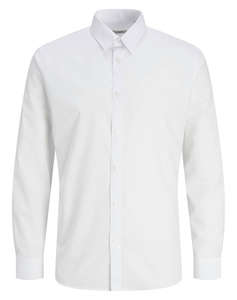 JACK&JONES JREBGAVIN SOLID SHIRT LS NOOS