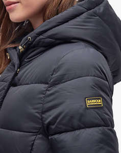 BARBOUR INTERNATIONAL TRACK LINE PUFFER JACKET ЯКЕ