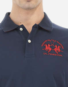 LA MARTINA БЛУЗА POLO ΜΜ MAN POLO L/S PIQUET STRETCH