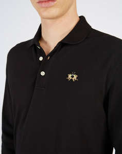 LA MARTINA БЛУЗА POLO ΜΜ MAN POLO L/S PIQUET STRETCH