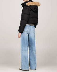 TOMMY JEANS TJW CRP ALASKA FAUX FUR HOOD