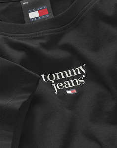 TOMMY JEANS TJW SLIM ESSENTIAL LOGO1 TEE EXT