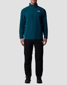 THE NORTH FACE M 100 GLAC 1/4 ZIP