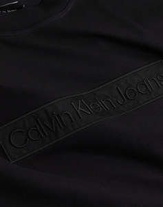 CALVIN KLEIN EMBROIDERED BOX TEE