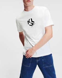 KARL LAGERFELD JEANS KLJ REGULAR MONOGRAM SSLV TEE