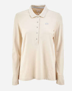 LA MARTINA BLOUSE POLO MM WOMAN L/S POLO PIQUET STRETCH