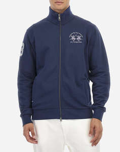 LA MARTINA SWEAT JACKET MM MAN FLEECE SEMI FLEECE