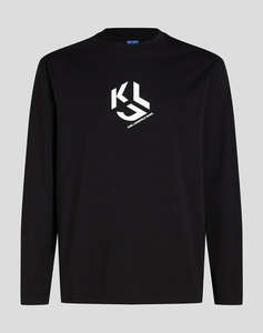 KARL LAGERFELD JEANS KLJ REGULAR MONOGRAM LSLV TEE