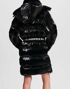 KARL LAGERFELD JEANS KLJ LONG BELTED PUFFER