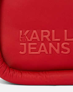 KARL LAGERFELD JEANS PUFFY CAMERA BAG (Размери: 22 x 14.5 x 5 см)