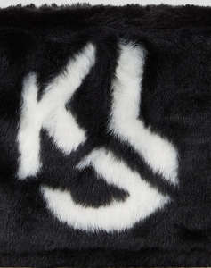 KARL LAGERFELD JEANS FUR LOGO CAMERA BAG (Размери: 49 x 35 x 23 см)