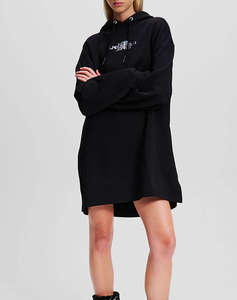 KARL LAGERFELD JEANS KLJ SWEAT HOODIE DRESS