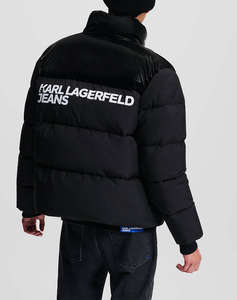 KARL LAGERFELD JEANS KLJ MIX MATERIAL PUFFER