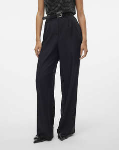 VERO MODA VMSELAH HW WIDE BELTED PANTS