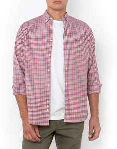 THE BOSTONIANS РИЗА MAVERICK POPLIN REGULAR FIT MedCheck POPLIN Button-down Regular FIT