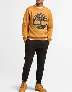 TIMBERLAND Tree Logo Crew Neck Sweatshirt