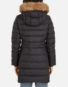 TOMMY HILFIGER TYRA DOWN COAT WITH FUR