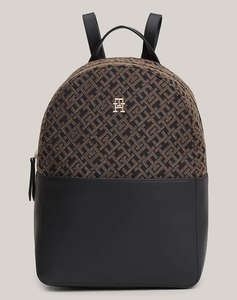 TOMMY HILFIGER TH JACQUARD BACKPACK (Размери: 26 x 14 x 33 см.)