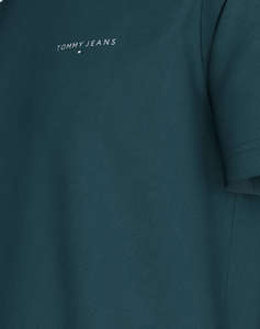 TOMMY JEANS TJM SLIM LINEAR CHEST TEE EXT