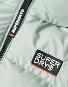 SUPERDRY D2 SDCD HOODED SPORTS PUFFER JACKET ДАМСКО ЯКЕ