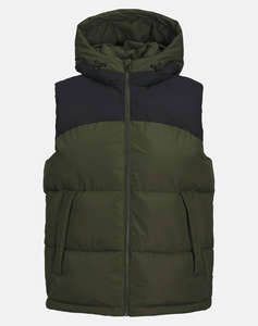 JACK&JONES JCOAERO BODYWARMER HOOD