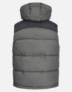 JACK&JONES JCOAERO BODYWARMER HOOD