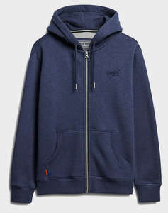 SUPERDRY D2 OVIN ESSENTIAL LOGO ZIP HOODIE MENS SWEATSHIRT