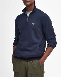 BARBOUR BECKHILL HALF ZIP SWEATSHIRT