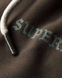 SUPERDRY D1 OVIN TATTOO GRAPHIC HOODIE MENS SWEATSHIRT