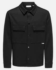 ONLY& SONS ONSJAKE PIQUE JERSEY OVERSHIRT