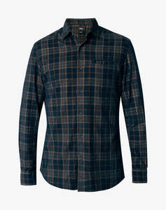 MEXX Check dobby shirt