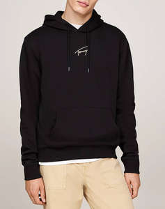 TOMMY JEANS TJM REG GOLD SIGNT HOODIE EXT