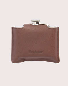 BARBOUR QUILTED PADBURY HIP FLASK