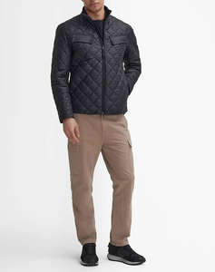 BARBOUR INTERNATIONALARIEL BOX QUILTED JACKET ЯКЕ QUILT