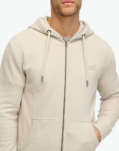 SUPERDRY ESSENTIAL LOGO ZIP HOODIE SWEATSHIRTS МЪЖКА ЖИЛЕТКА