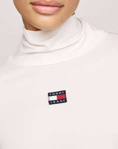 TOMMY JEANS TJW SLIM BADGE MOCKNECK